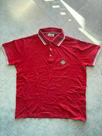 Polo Moncler Uomo XL Rosso vintage 90s