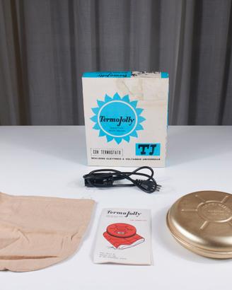 Scaldino elettrico Termojolly anni '60 completo