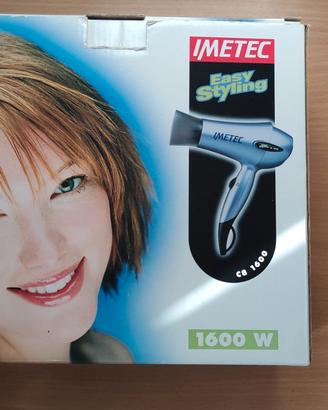 Phon Imetec Easy Styling 1600W - NUOVO mai usato