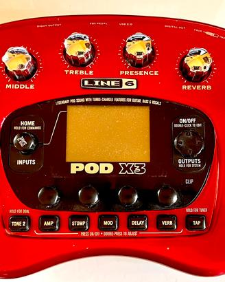 Line 6 POD X3– Multieffetto per chitarra