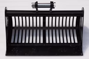 Benna grigliata spietratrice miniescavatore 60 Cm