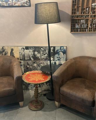 Coppia di Poltrone "Pozzetto" in stile Club