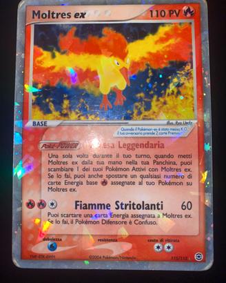 Moltres ex Cracked Ice Shattered Holo (FL 115/112)