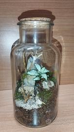 Terrario chiuso artigianale