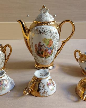 Raro Servizio Caffè in Porcellana BAVARIA Anni '50