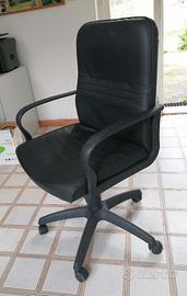 Poltroncina da ufficio con rotelle