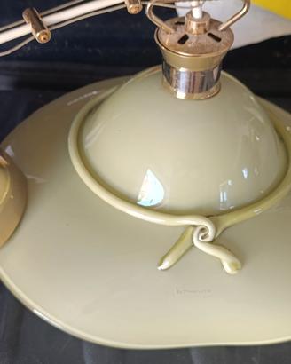 Lampadario vintage La Murrina colore verde
