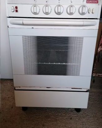 Cucina gas con forno elettrico EUROGAS