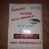 fumetto Rambo collezzione n 1- luglio 1986