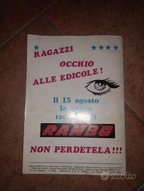 fumetto Rambo collezzione n 1- luglio 1986