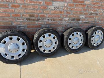 Cerchi completi e  gomme Fiat 500