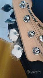 Basso Squier + Ampli Fender Rumble 15 - NUOVO