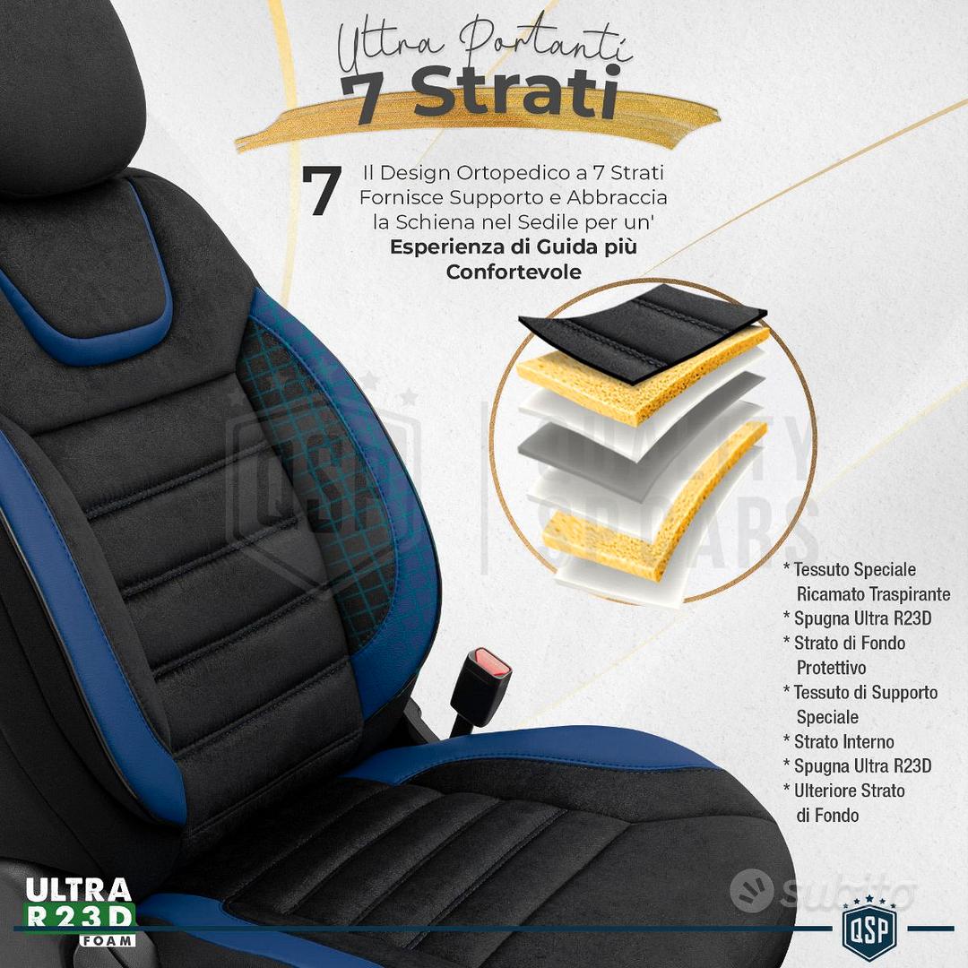 Subito - RT ITALIA CARS - COPRISEDILI per Ford Fiesta Pelle Blu e Alcantara  - Accessori Auto In vendita a Bari