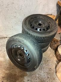 4 cerchi in ferro da 15