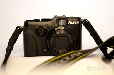 Nikon Coolpix P7100 - Come nuova, custodia, acc.