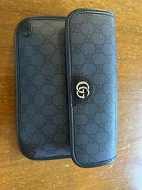 Borsa marsupio gucci uomo blu