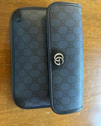 Borsa marsupio gucci uomo blu