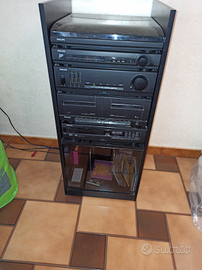 Stereo Philips con mobile e casse