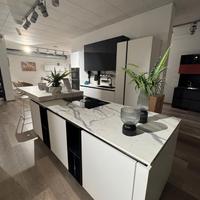 Febal design bianco/nero con isola