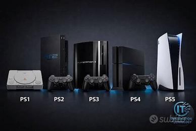 Playstation 1 2 3 4 e 5