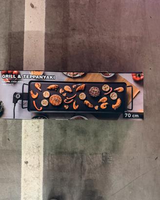 Piastra per grill elettrica