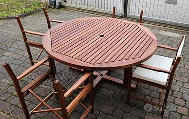 Tavolo da esterno cm150 Sun furniture teak by roda