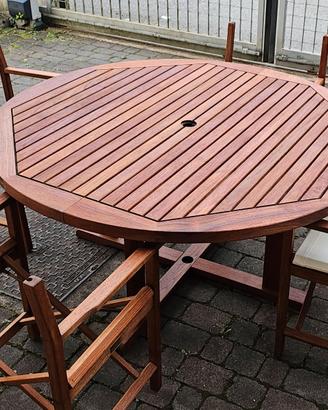 Tavolo da esterno cm150 Sun furniture teak by roda