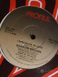 vinile lp Profile Sharon Brown I specialize inlove