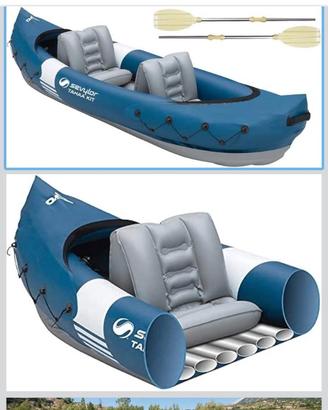 Canoa gonfiabile 2 posti savylor riviera