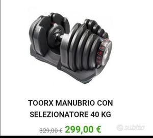 MANUBRI TOORX DA 2 A 24/40KG