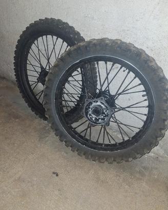 Coppia cerchi Motocross