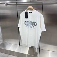 T-shirt Versace bianca e nera