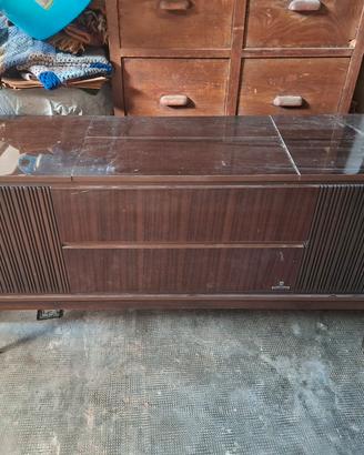 Mobile radio e giradischi Grundig vintage