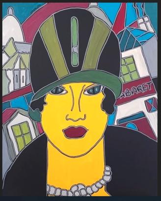 Quadro “Cabaret Parisien” di Patricia Kleyman