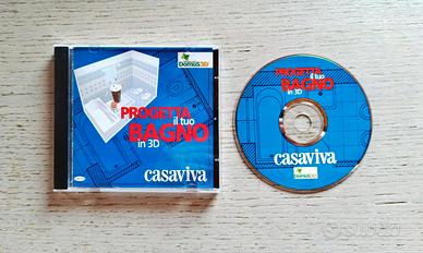 CD-ROM Progetta il tuo Bagno in 3D - Casaviva 