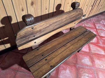 Panche in legno massello