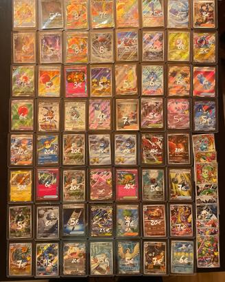 Carte Pokemon nuove varie serie