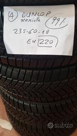 Pneumatici invernali dunlop 235/60/18