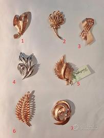 Spille Trifari Vintage con diverso disegno