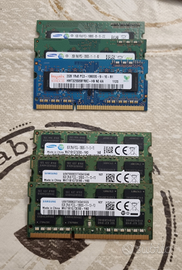 RAM DDR3L 8GB per notebook