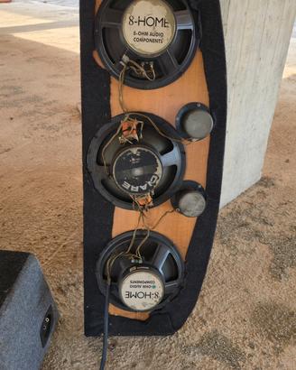 impianti, casse, amplificatori e subwoofer