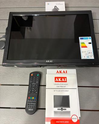 Televisore TV Led 12V Akai 19”