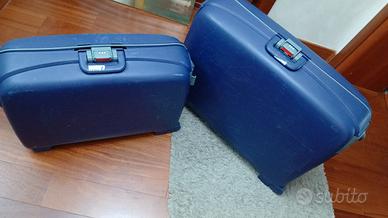 Set 2 valigie Roncato rigide blu – vintage