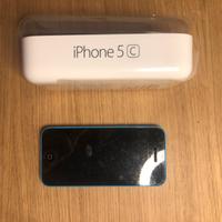 Iphone 5c color blu 32 giga