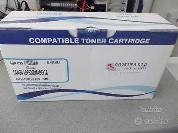 Toner compatibile Canon LPB 5200 Magenta 701m