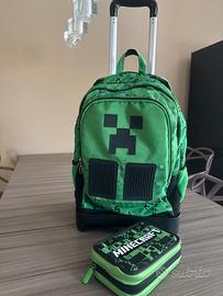 Zaino Trolley Minecraft Franco Cosimo Panini