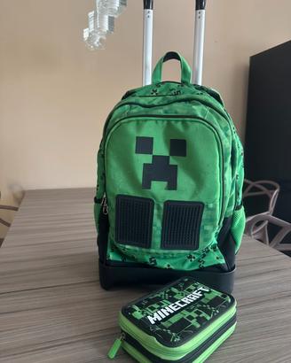 Zaino Trolley Minecraft Franco Cosimo Panini