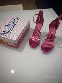 Sandalo FUXIA 38 usato una voltaa