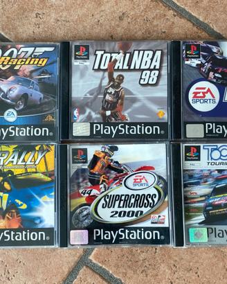 Giochi PS1 come descrizione e foto.
