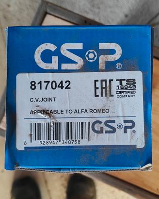 giunto omocinetico alfa 147